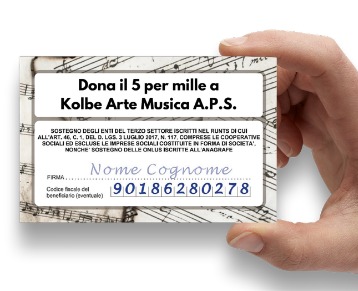 5x1000 kolbe arte musica aps